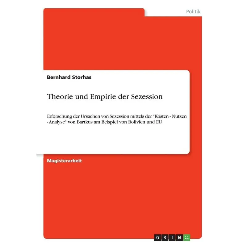 Theorie und Empirie der Sezession