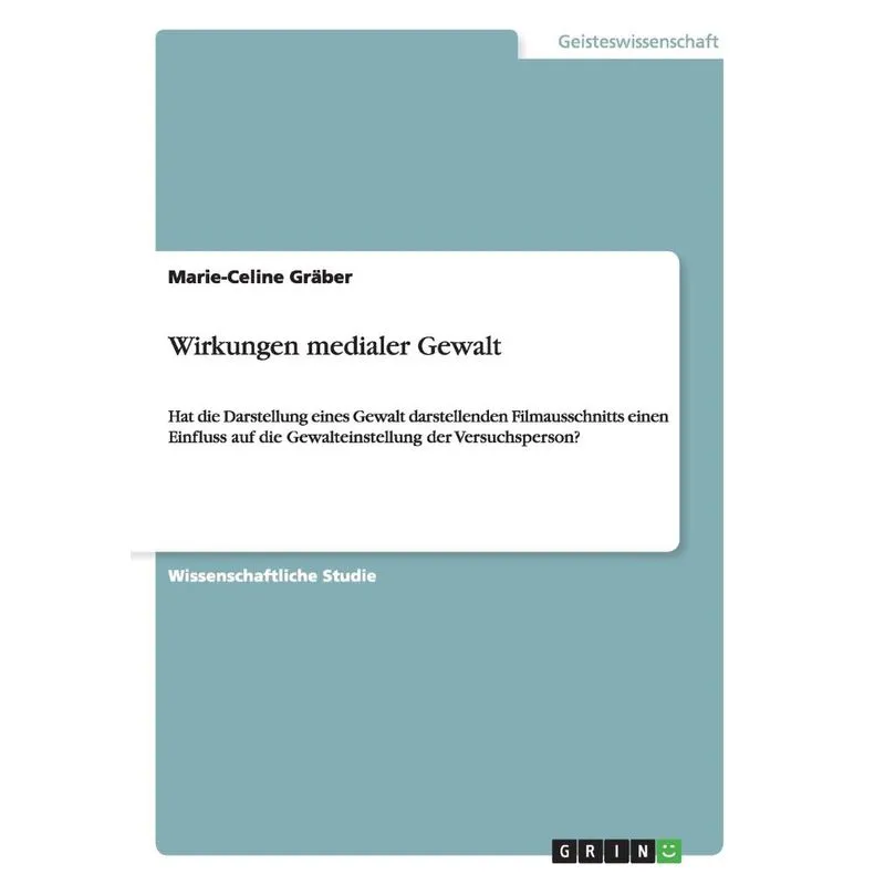 Wirkungen medialer Gewalt