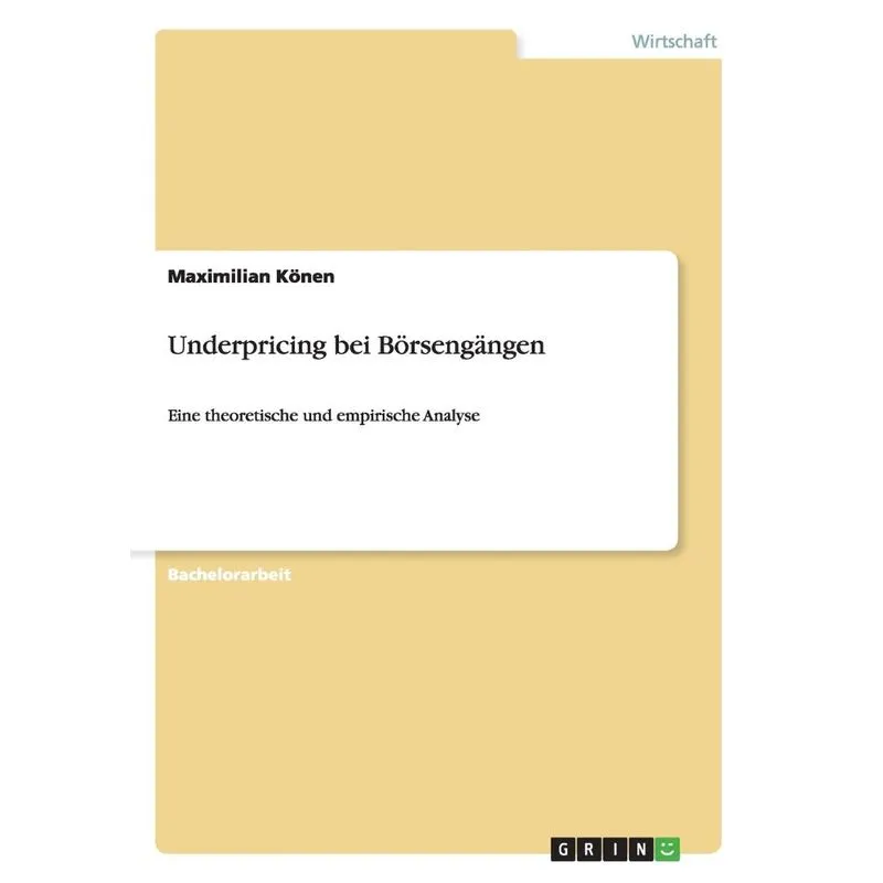 Underpricing bei Börsengängen