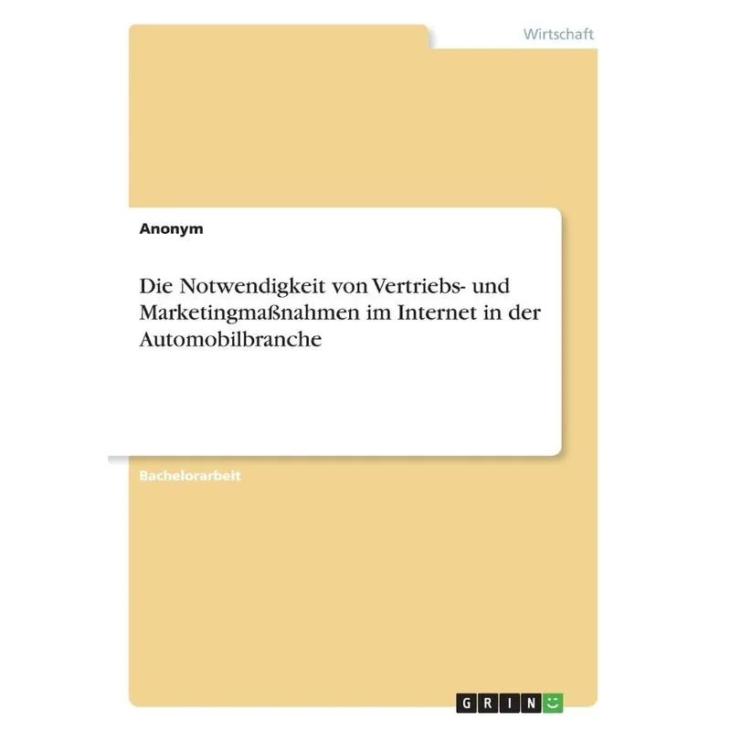 Die Notwendigkeit von Vertriebs- und Marketingmaßnahmen im