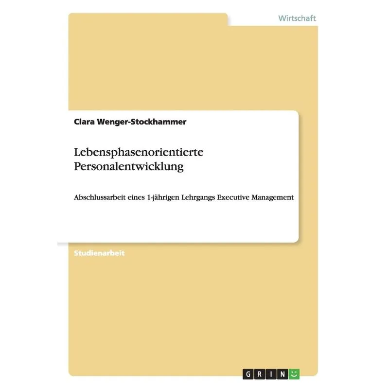 Lebensphasenorientierte Personalentwicklung
