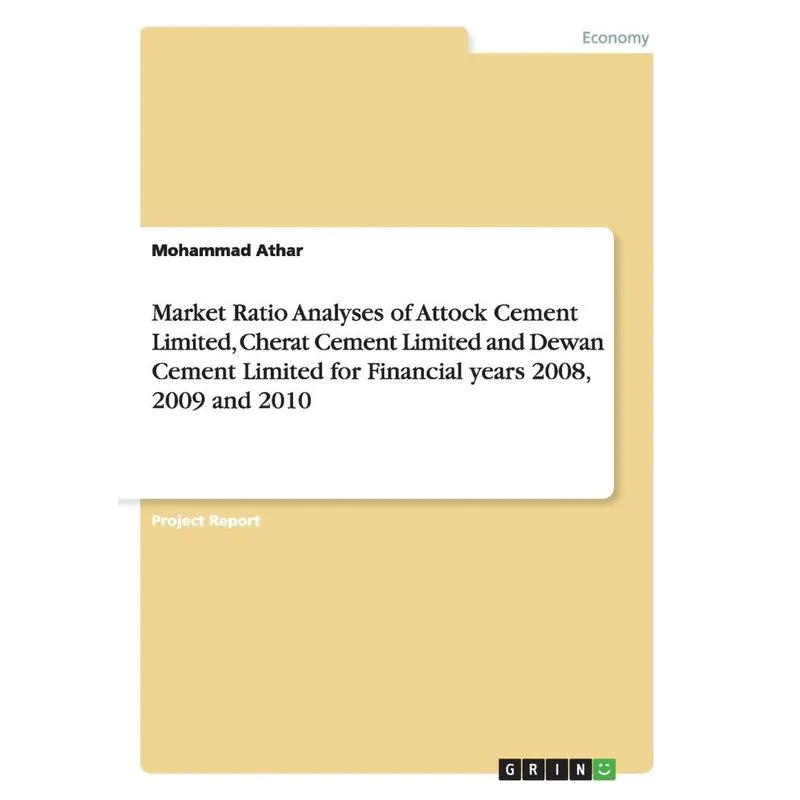 Market Ratio Analyses of Attock Cement Limited, Cherat Ceme