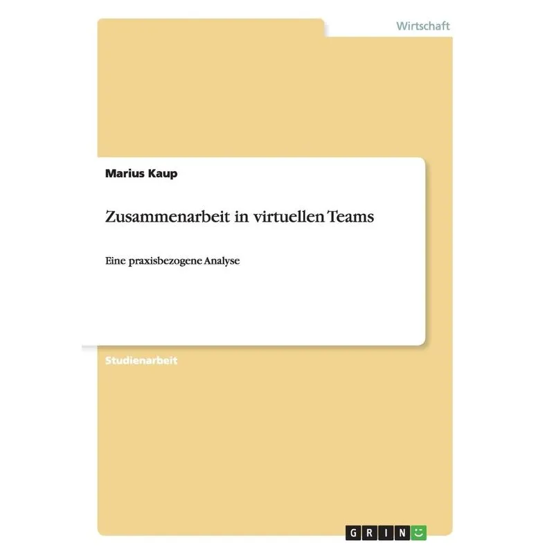 Zusammenarbeit in virtuellen Teams