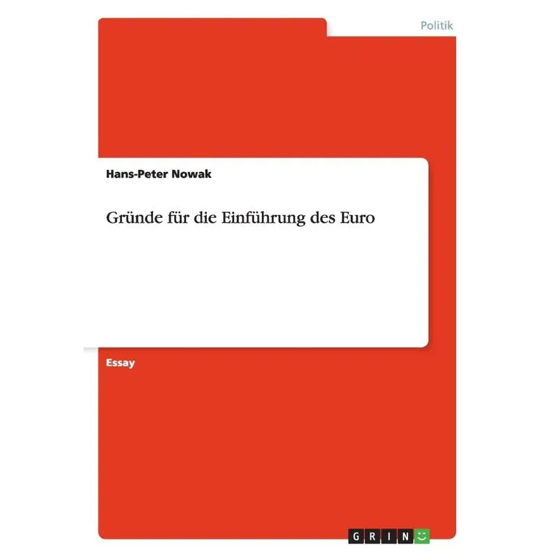 Gründe für die Einführung des Euro