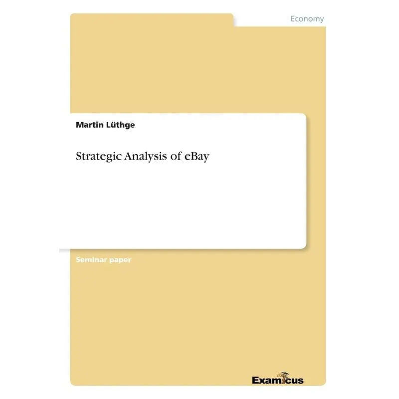 Strategic Analysis of eBay