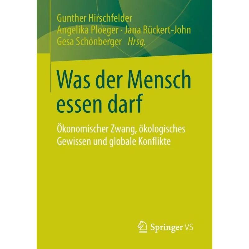 Was der Mensch essen darf