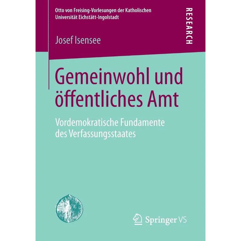 Gemeinwohl und öffentliches Amt