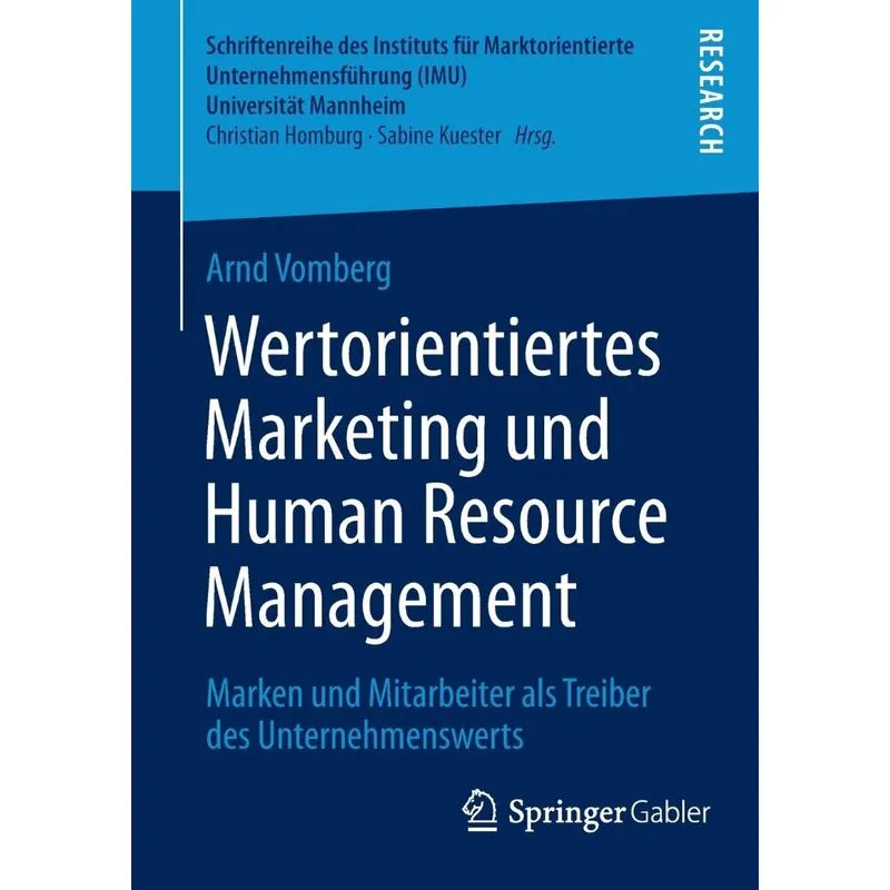 Wertorientiertes Marketing und Human Resource Management