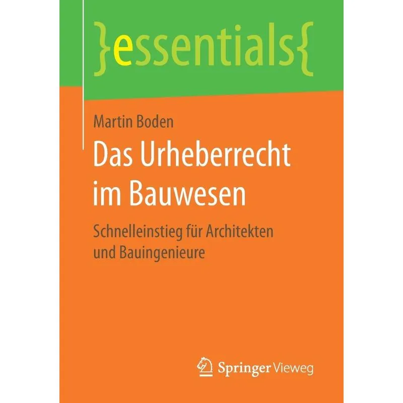 Das Urheberrecht Im Bauwesen