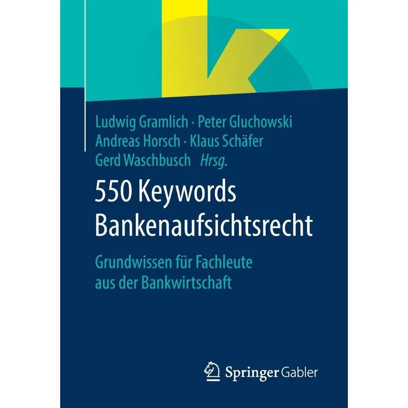550 Keywords Bankenaufsichtsrecht