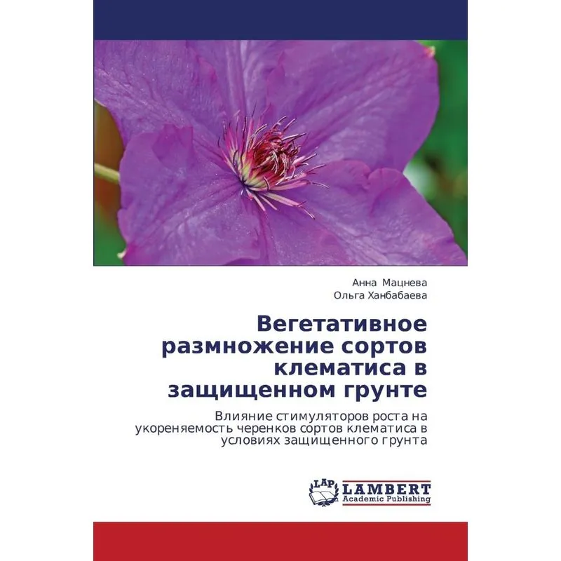 Vegetativnoe Razmnozhenie Sortov Klematisa V Zashchishchenn
