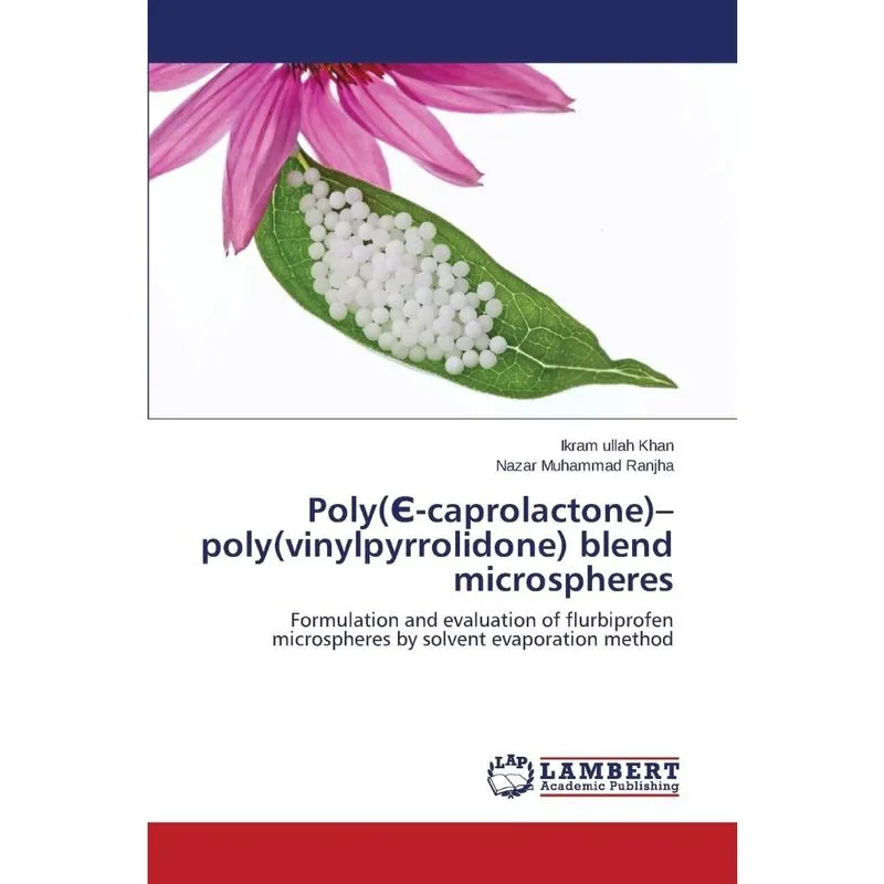Poly(-caprolactone)-poly(vinylpyrrolidone) blend microsphe
