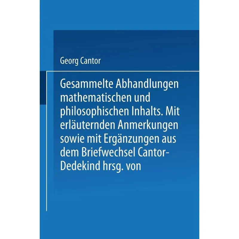 Gesammelte Abhandlungen