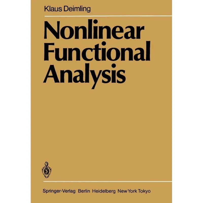 Nonlinear Functional Analysis