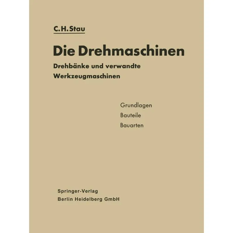 Die Drehmaschinen
