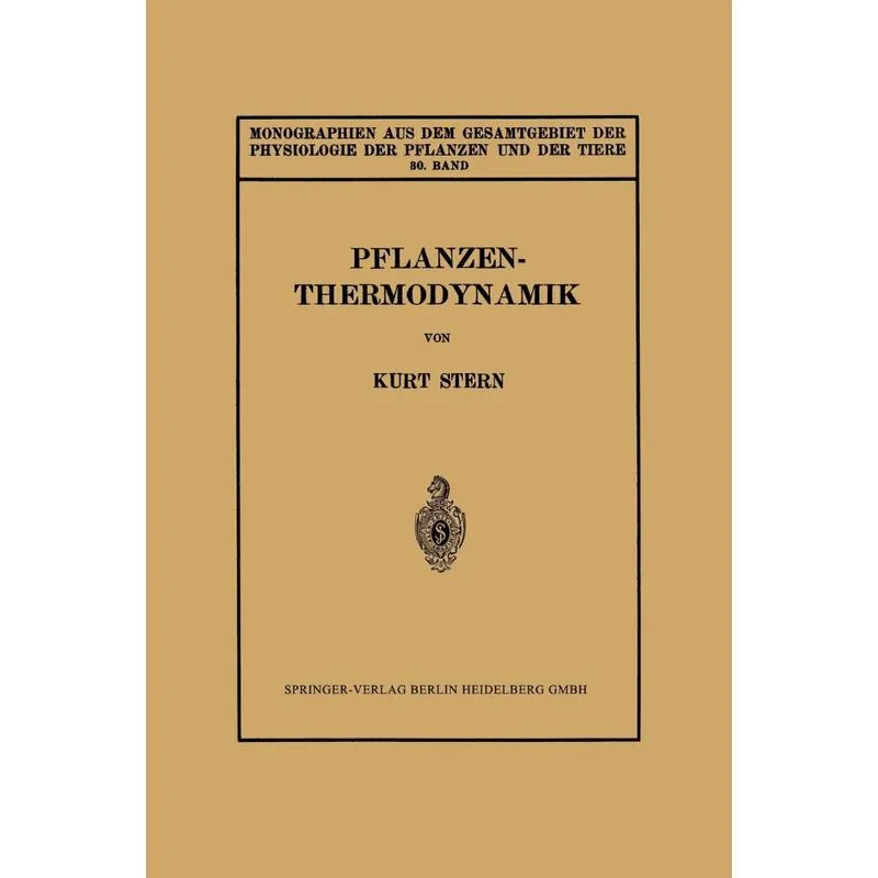 Pflanzenthermodynamik