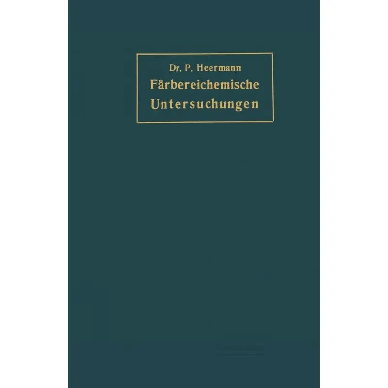 Färbereichemische Untersuchungen