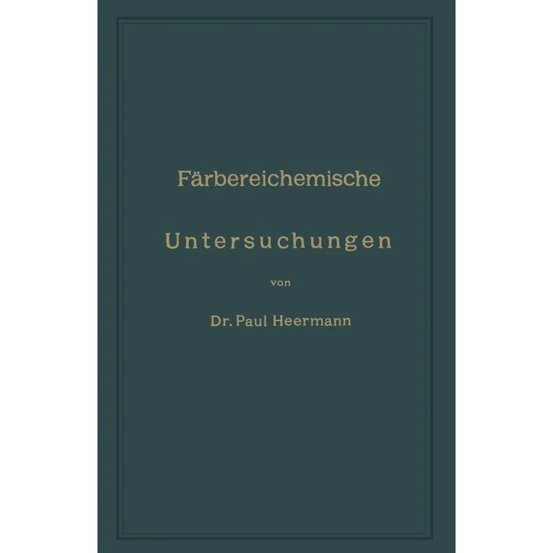 Färbereichemische Untersuchungen