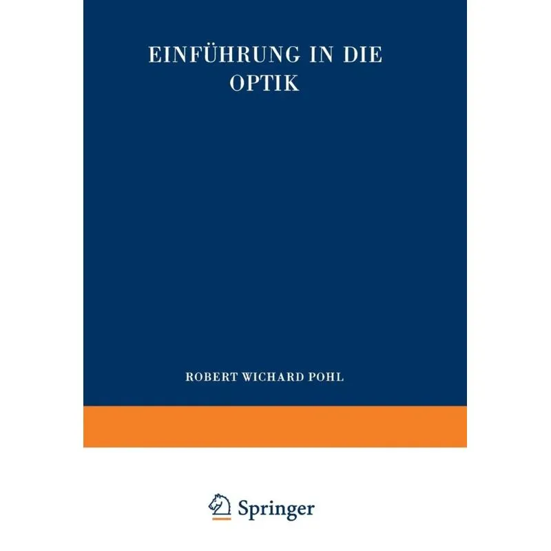 Einfuhrung in Die Optik