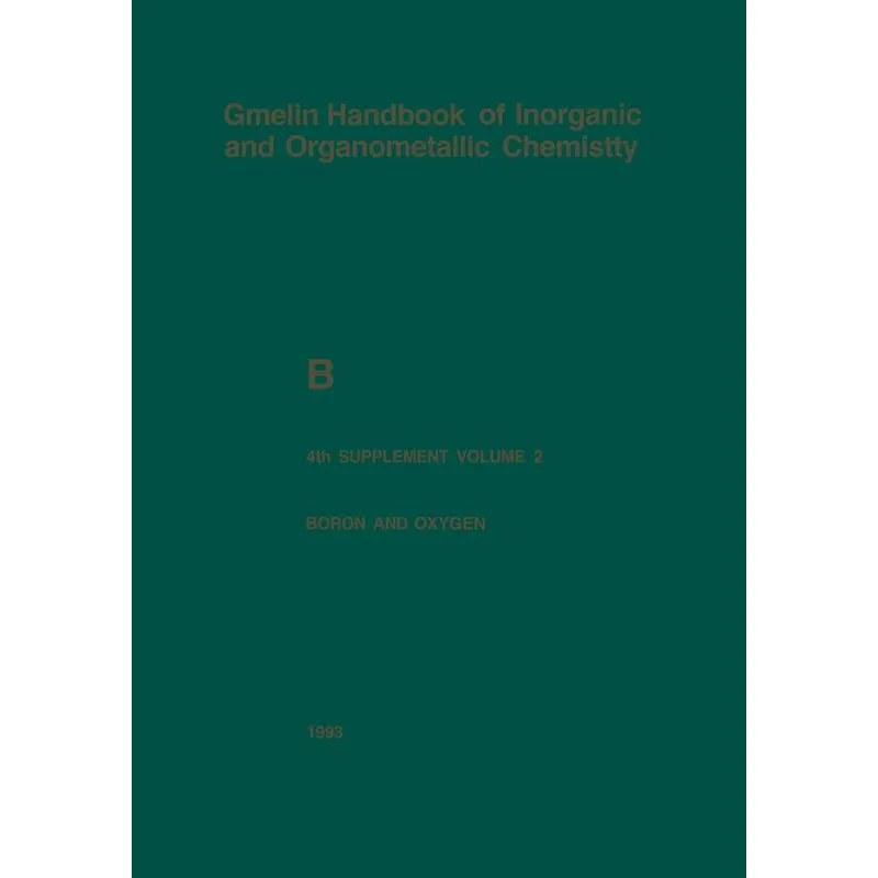 Boron and Oxygen