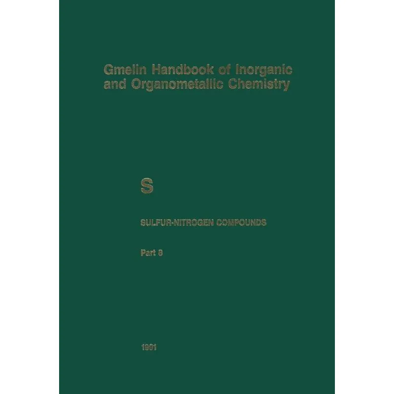 S Sulfur-Nitrogen Compounds