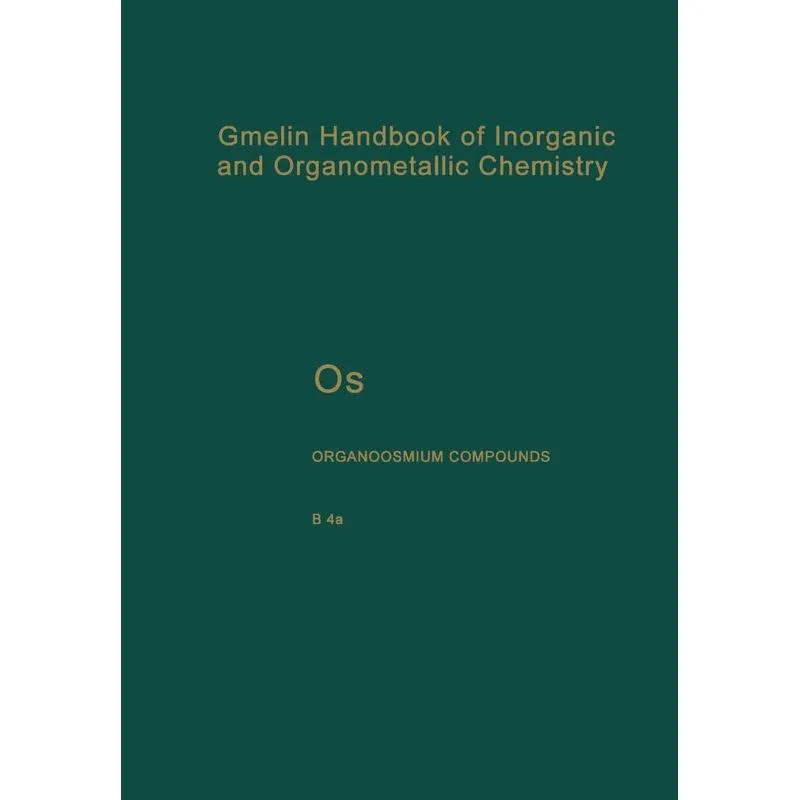 OS Organoosmium Compounds