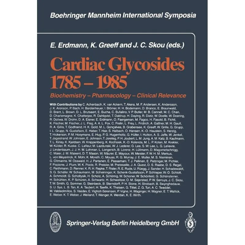 Cardiac Glycosides 1785-1985