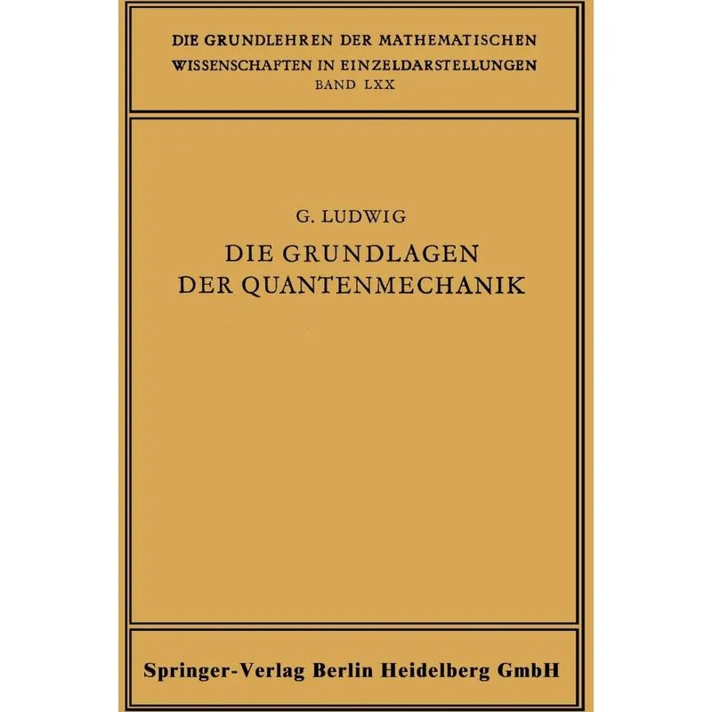 Die Grundlagen der Quantenmechanik