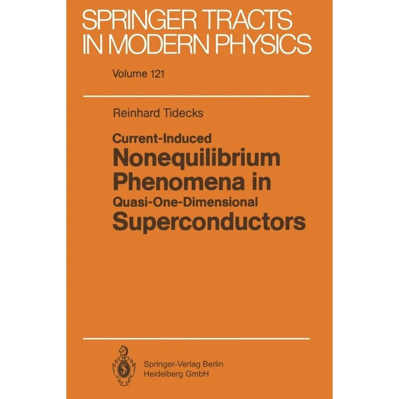 Current-Induced Nonequilibrium Phenomena in Quasi-One-Dimen