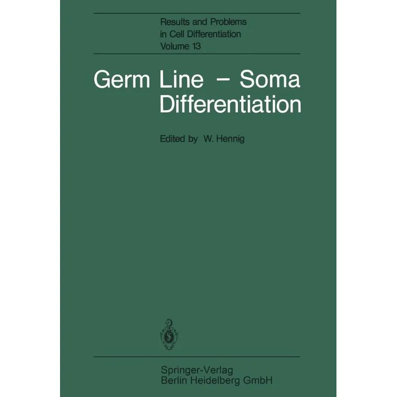 Germ Line - Soma Differentiation