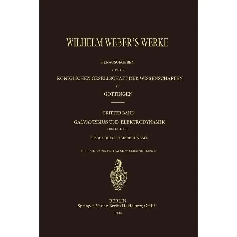 Wilhelm Webers Werke