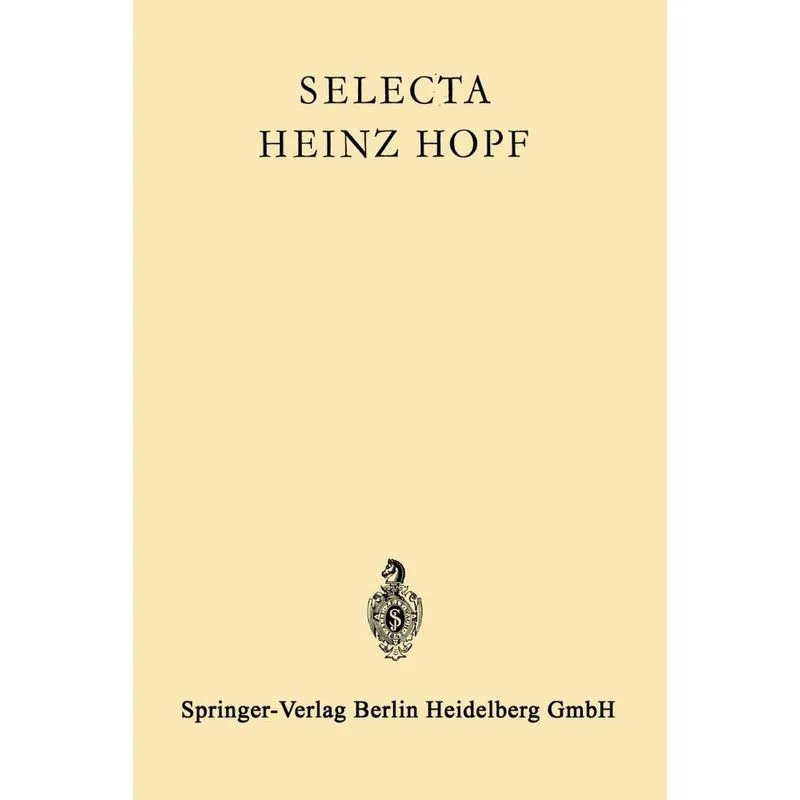 Selecta Heinz Hopf