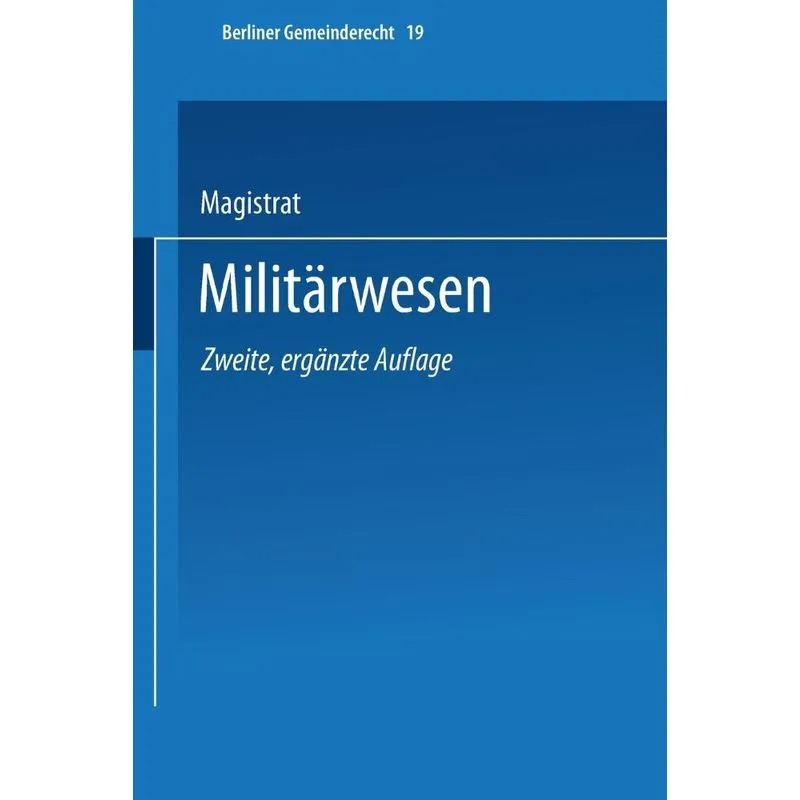 Militarwesen