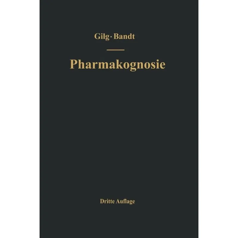 Lehrbuch der Pharmakognosie