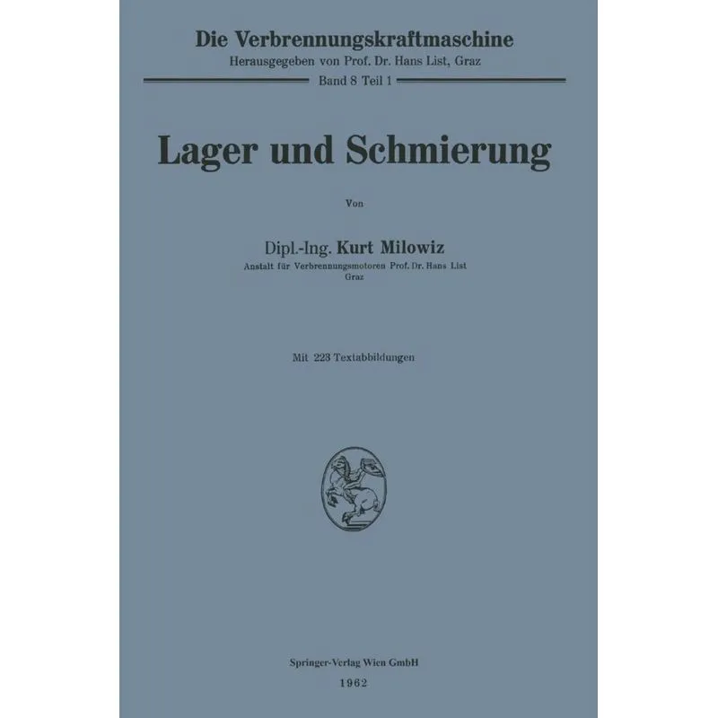 Lager und Schmierung