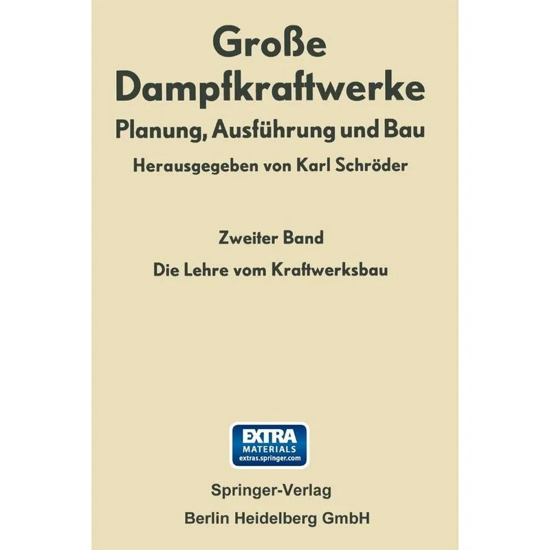 Die Lehre Vom Kraftwerksbau