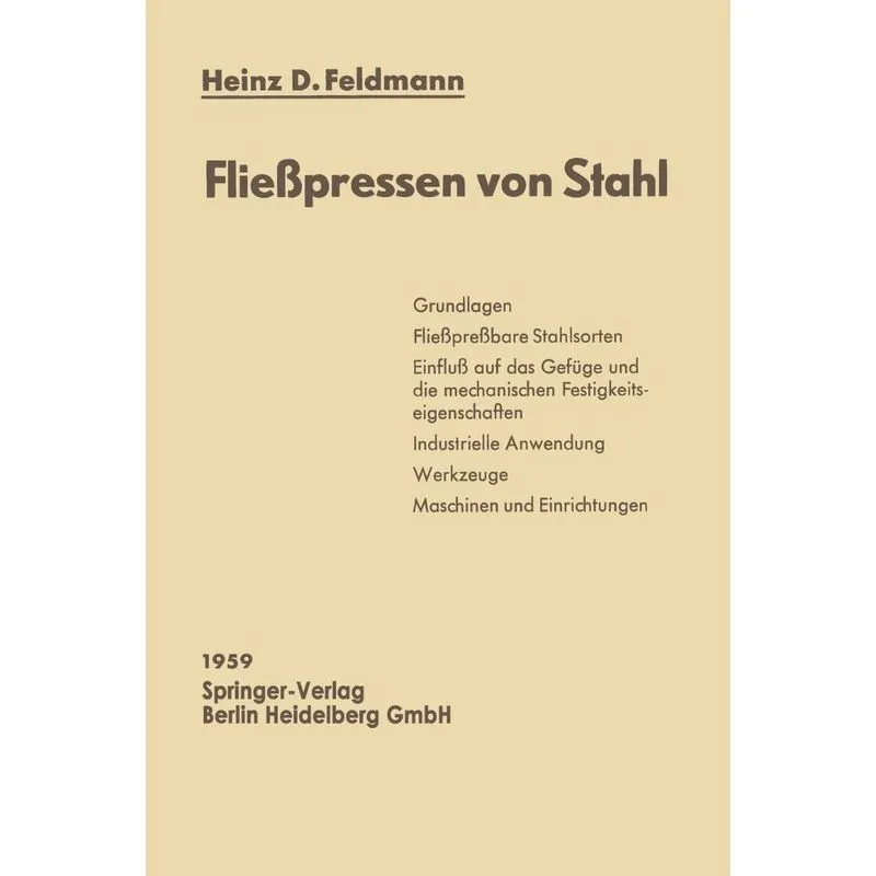 Fließpressen von Stahl