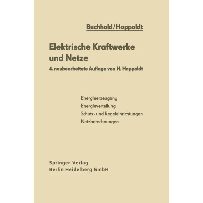 Elektrische Kraftwerke Und Netze