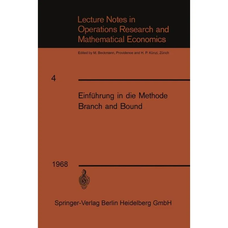 Einführung in die Methode Branch and Bound