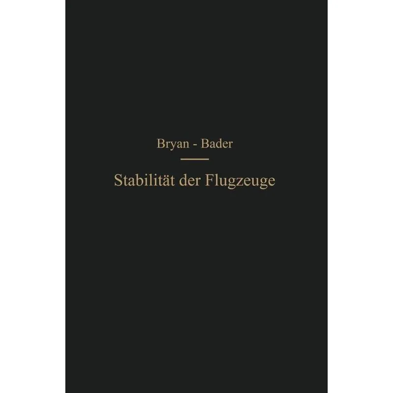 Die Stabilität der Flugzeuge