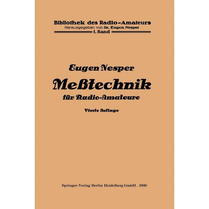 Meßtechnik für Radio-Amateure