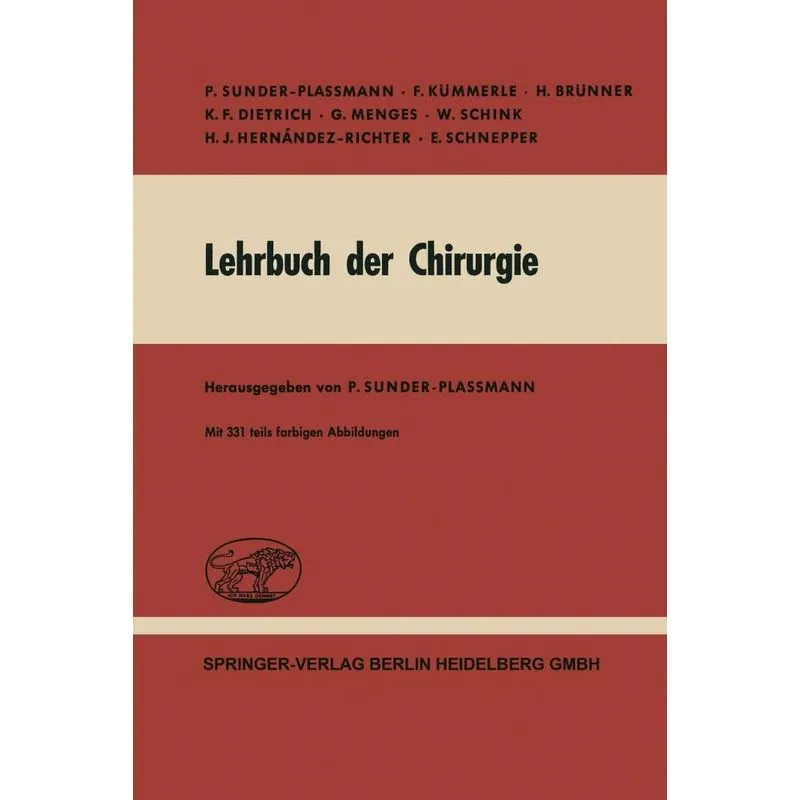 Lehrbuch Der Chirurgie
