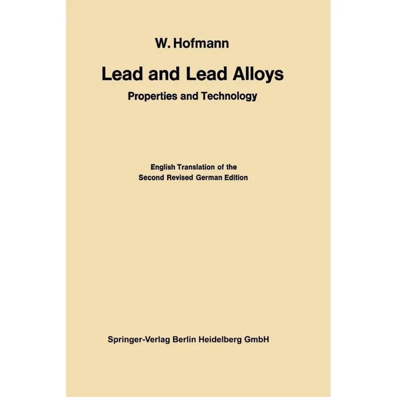 Lead and Lead Alloys