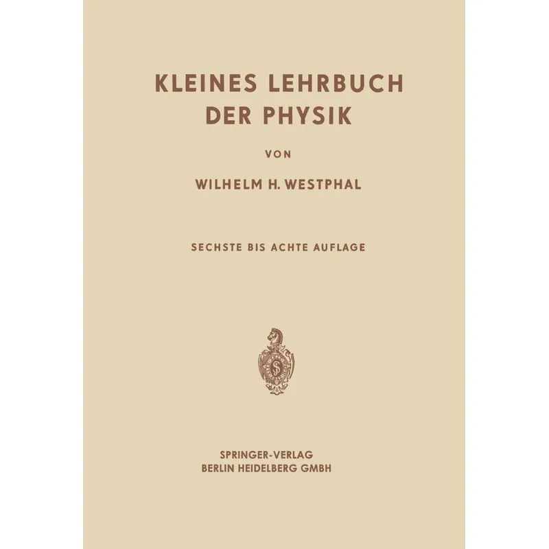 Kleines Lehrbuch der Physik