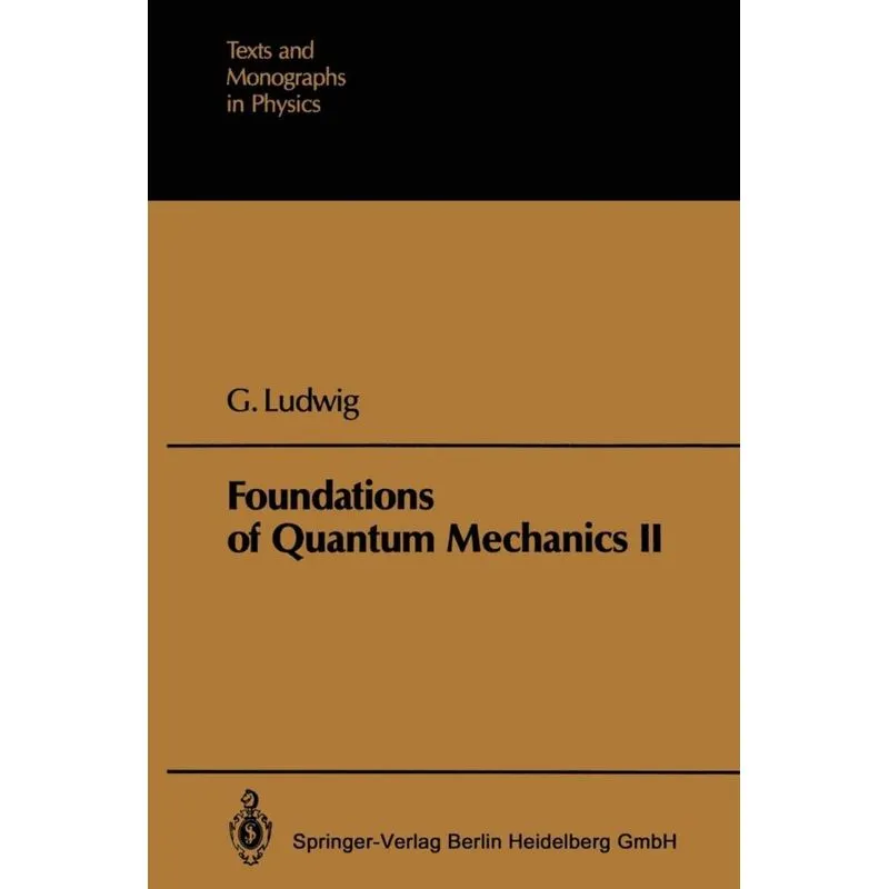 Foundations of Quantum Mechanics
