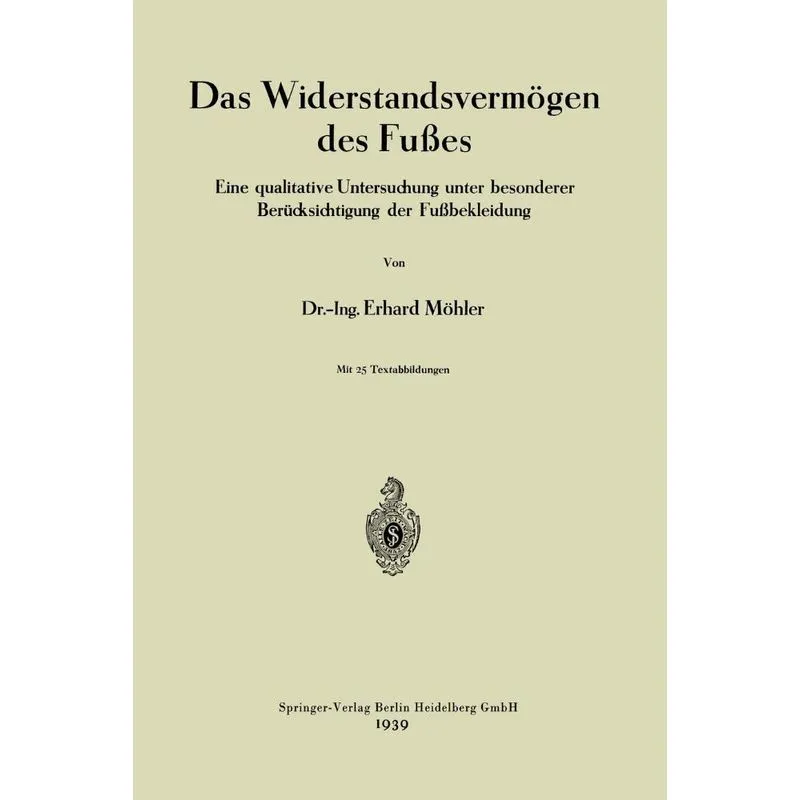 Das Widerstandsvermögen des Fußes