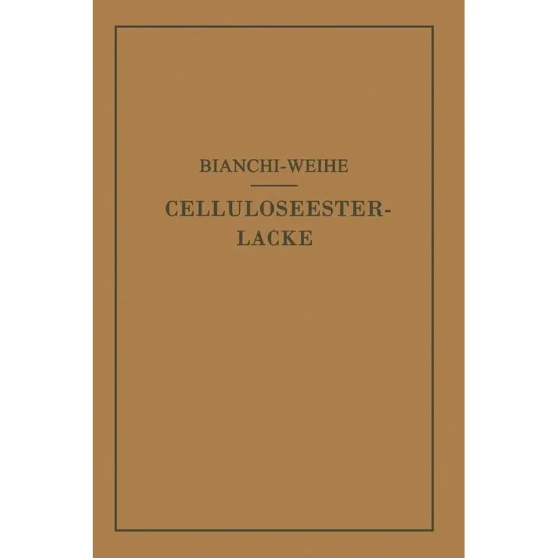 Celluloseesterlacke