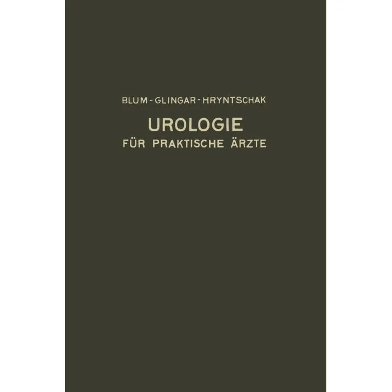 Urologie Und Ihre Grenzgebiete