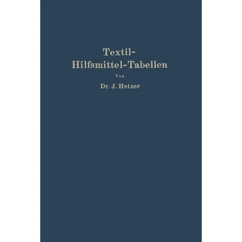 Textil-Hilfsmittel-Tabellen