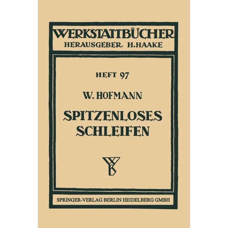Spitzenloses Schleifen